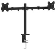 "Table/deskstandfor2monitorsGembirdMA-DF2-01,13""-27"",max.7kg,VESA:75x75,100x100-https://gembird.nl/item.aspx?id=10687"