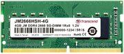.4GBDDR4-2666MHzSODIMMTranscendPC21300,CL19,260pinDIMM1.2V