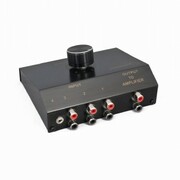 GembirdDSA-44-wayAudiosignalinputmanualbox,Переключательаудиосигналов