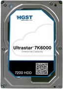 3.5"HDD4.0TBHitachiUltrastar7K6000EnterpriseClassHDD,7200rpm,512N,128MB,SATAIII(HUS726040ALA610/0F23090),NP