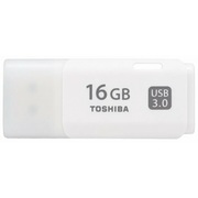 16GBUSB3.0ToshibaTransMemoryU301,White,Compactandlightweight,(Read70MByte/s,Write10MByte/s)