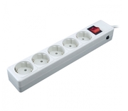 SurgeProtectorSVENOptimaBase,5Sockets,5m,Grey