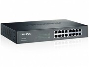 TP-LINKTL-SG1016D16-portGigabitDesktop/RackmountSwitch,1610/100/1000MRJ45ports,13-inchrack-mountablesteelcase