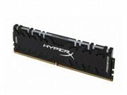 8GBDDR4-4000KingstonHyperX®PredatorDDR4RGB,PC32000,CL19,1.35V,AsymmetricBLACKlow-profileheatspreader,IntelXMPReady(ExtremeMemoryProfiles)