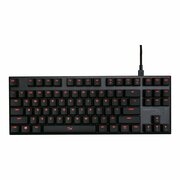 KingstonHyperXAlloyFPSPROMechanicalGamingKeyboard(RU),Mechanicalkeys(Cherry®MXRedkeyswitch)Backlight(Red),100%anti-ghosting,Ultra-portabledesign,Solid-steelframe,ConvenientUSBchargeport,USB
