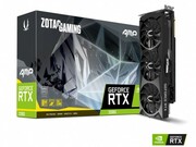 ВидеокартаZOTACGeForceRTX2080AMP!ExtremeEdition8GBDDR6,256bit,1905/14400Mhz,TripleFan/IceStorm2.0,1xHDMI,3xDisplayPort,USBType-C,FreezeFanStop,FireStorm,SPECTRA2.0LightingSystem,PremiumPack