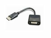 AdapterDP-DVI-GembirdA-DPM-DVIF-002,DisplayPorttoDVIadaptercable,Black