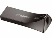 64GBUSB3.1SamsungBarPlus,SpaceGray,Durablezincalloy,Metalcasingisshock/water/X-Rayresistant(Read200MByte/s,Write50MByte/s)