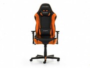 Gaming/OfficeChairDXRacerRacingGC-R0-NO-Z1,Black/Orange,PremiumPUleather,maxweightupto150kg/height165-195cm,Recline90°-135°,3DArmrests,HeadandLumbercushions,Aluminiumwheelbase,2"PUCaster,W-22.5kg