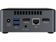 MiniPC(Barebone)Intel®NUCKitNUC7CJYH2(Intel®CeleronJ40052C/2T,2.0-2.7GHz,2xSO-DIMMDDR4-2400(max8GB),1x2.5"SATA,Intel®HDGraphics600,2xHDMI,SDCardReader,4xUSB3.0,2xUSB2.0,1xGbELAN,WiFiAC/BT5.0,IR,S/PDIF)