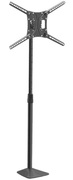 TVfloorstandBarkanFS420Black13"-83"Fixed,max.50kg,VESAmm:upto600x400mm