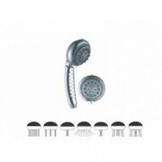 "ДушеваялейкаERT-SN8010*Душеваялейкасовременногодизайна;*Цинк+пластик;*3функции."