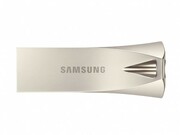 256GBUSB3.1SamsungBarPlus,Silver,Durablezincalloy,Metalcasingisshock/water/X-Rayresistant(Read200MByte/s,Write50MByte/s)