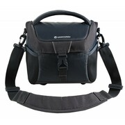 ShoulderBagVanguardADAPTOR25,Insidedim.25x16x19cm1DSLRwithlensattached,2extralens(upto70-200mmf/2.8),accessories(memorycards,cables,batteryandcharger),tabletlikeiPadColorGreyExteriorFabric420DNylon/600DPolyesterInterior