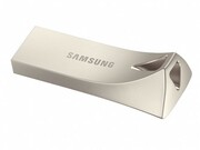 256GBUSB3.1SamsungBarPlus,Silver,Durablezincalloy,Metalcasingisshock/water/X-Rayresistant(Read200MByte/s,Write50MByte/s)