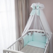 КомплектпостельногобельядлядетейElfettoНОВИНКАт.мюPerina,арт.EF6-01.1Мятный