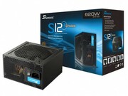 "PowerSupplyATX620WSeasonicS12II-620BronzeБлокпитания620ВтSeasonicS12II-620Bronze(SS-620GBActivePFCF3):Retail,стандартATX12V/EPS12V,активныйPFC(0.99);Фиксированныекабели;Разъёмы:MB(20+4pin),1xCPU(4+4pin),1xCPU(8pin)