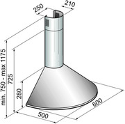 ВытяжкаKortingKHC6930RN
