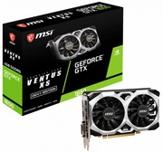 MSIGeForceGTX1650D6VENTUSXS4GOCV1/4GBGDDR6128Bit1620/12000Mhz,DVI-D,HDMI,DisplayPort,Dualfan-CustomizedDesign,TORXFan2.0,GamingApp,Retail