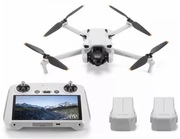 (949417)DJIMini3-PortableDrone,DJIRC-N1,12MPphoto,4K30fps/FHD60fpscamerawithgimbal,max.4000mheight/57.6kmphspeed,max.flighttime38min,Battery2453mAh,248g