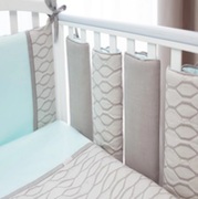 Защитадлядетскойкроватки(комплектстик-бортиковиз5штук)"Elfetto"т.м.Perina,арт.ЭФ1/5-01.1(странапр-ва:РБ)Мятный