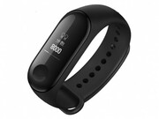 Xiaomi"MiBand3"SmartbandBlack,OLEDTouchDisplay,HeartRate,FitnessLevel,Steps,Calories,SleepingQualityTracking,Weather,SmartAlarm,DistanceDisplay,AverageDailySteps,Controlofinc.calls,Standbytime20days,WaterProofIP67,20g