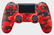 ControllerwirelessSONYPSDualShock4V2RedCamouflage