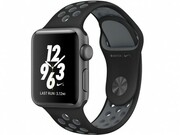 AppleWatch342mm/SpaceGrayAluminiumCaseWithAnthracite/BlackNikeSportBand,MTF42GPS