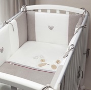 КомплектпостельногобельядлядетейПРЯТКИНОВИНКАт.мюPerina,арт.ПР6-01.5Молочно-белый