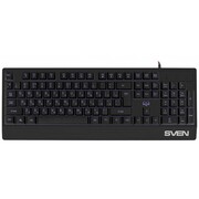 GamingKeyboardSVENKB-G8300,3colorsbacklight,WinLock,12Fnkeys,Black,USB