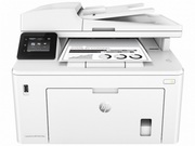 HPLaserJetProMFPM227fdnPrint/Copy/Scan/Fax28ppm,256MB,upto30000monthly,2linescreen,1200dpi,Duplex,35sheetsADF,Hi-SpeedUSB2.0,FastEthernet10/100Base-TX,White