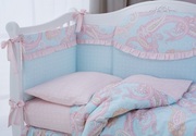 Комплектпостельногобельядлядетей"Шантель"т.м.Perina,арт.Ш6-01.3(странапр-ва:РБ)Бирюзовый