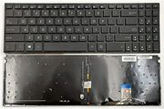 KeyboardAsusN580NX580VN580VDNX580VDX580VDw/Backlitw/oframe"ENTER"-smallENG/RUBlack