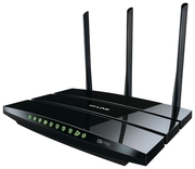TP-LinkAC1750,DualBandWirelessGigabitRouter4-port10/100/1000Mbit,2.4GHzupto450Mbps/5GHzupto1300Mbps,Atheros,2xUSB,3xDetachableAntena