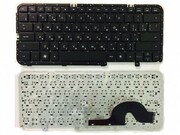 KeyboardHPPavilionDM3-1000DM3-2000w/oframe"ENTER"-smallENG/RUBlack