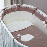 Комплектпостельногобельядлядетей"БамбиноOval"т.м.Perina,арт.ББО6.5-125х75(цветКапучино)(странапр-ва:РБ)Капучино