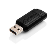 ФлешкаVerbatimPinStripeBlack64GB,USB2.0