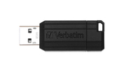 ФлешкаVerbatimPinStripeBlack64GB,USB2.0