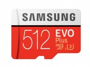 512GBMicroSD(Class10)UHS-I(U3)+SDadapter,SamsungEVOPlus"MB-MC512GA"(R/W:100/90MB/s)
