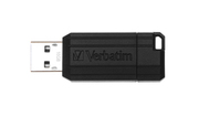 ФлешкаVERBATIMPinStripeUSB128GBBlack(49071)