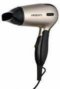 ФенArdestoHD-503Tдорожный/1200Вт/складнаяручка/2скорости/2темпер.режима/золотисто-черный