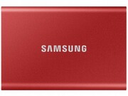 .500GB(USB3.2/Type-C)SamsungPortableSSDT7,Red(85x57x8mm,58g,R/W:1050/1000MB/s)