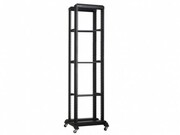 19"42UDoubleOpenRack,SN-IRON42U-06-06/10-2R-9005,600x600-1000x2004/2042*,Black