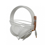 AcmeHA08WSATURNLightheadphones+cableorganizing+mic,White,20Hz-20KHz,110dB,32Ohm,1.6m