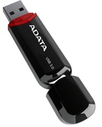 16GbUSB2.0FlashDriveADATA,DashDriveUV150,black(Read-18MB/s,Write-5MB/s),Slimmer&Smaller