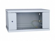 19"6UWallMountedcabinet,SN-IRON19"6U-06-06-ДП-2БГ,600?600х333,PerforatedDoor,Black