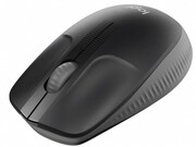 LogitechWirelessMouseM190MidGrey,FullSize,HighPrecisionOpticalMouse,Nanoreceiver,Retail