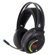 HeadsetGamingEsperanzaNIGHTSHADEEGH470,Black,RGBLEDbacklight,1xminijack3.5mm+1xUSB,Drivers30mm,Volumecontrol,Cablelength2m,Weight360g