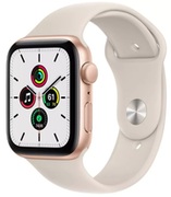 AppleWatchSE40mmAluminumCasewithStarlightSportBand,MKQ03GPS,Gold