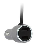 BlocalimentareinautomobiTellurCCY23.1(2xUSB+cabluType-C),argintiuTLL151151